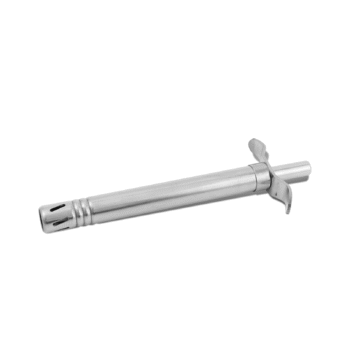 Cheforra Gas Lighter | Premium Stainless Steel | Brass Knob