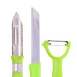 0 Peeler – PP + Y-Peeler + Universal Kitchen Knife