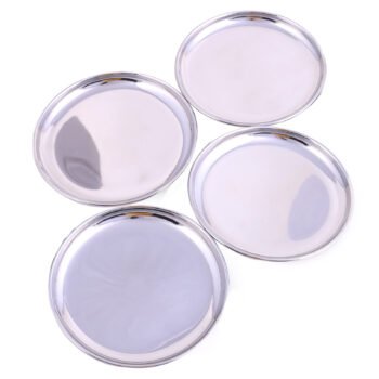 Cheforra Side Plate - Set of 4 pcs | Premium Stainless Steel