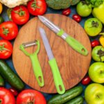 0 Peeler – PP + Y-Peeler + Universal Kitchen Knife