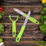 0 Peeler – PP + Y-Peeler + Universal Kitchen Knife