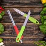 0 Universal Kitchen Knife + Peeler – PP + Gas lighter – SS ABS body