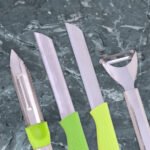 0 Y-Peeler SS + Peeler – SS + Kitchen Knife 420 – Plain + Kitchen Knife 420 – Laser