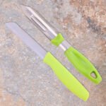 0 Kitchen Knife 420 – Plain + Peeler – PP