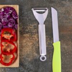 0 Kitchen Knife 420 – Plain + Y-Peeler SS